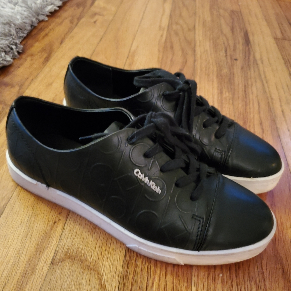 Calvin Klein Leather Sneakers